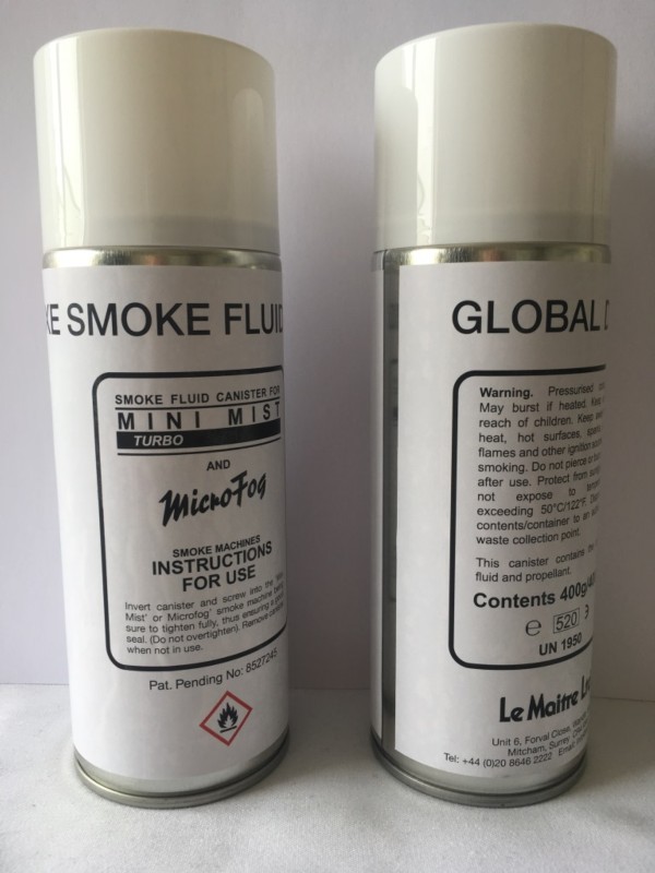 Smoke Fluid Canisters For The Emergency Services