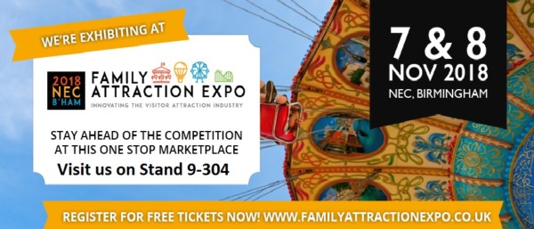 Le Maitre exhibiting at Family Attraction Expo