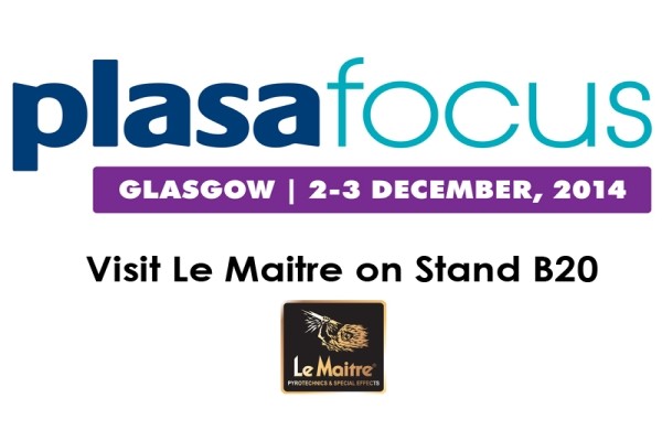 Le Maitre Exhibiting at Plasa Focus Glasgow, December 2nd & 3rd